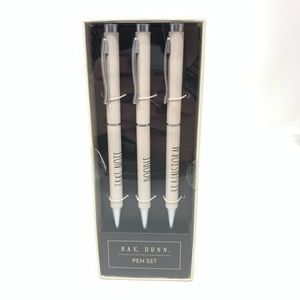 SOLD -Rae Dunn Pen Set Take Note Doodle Brainstorm